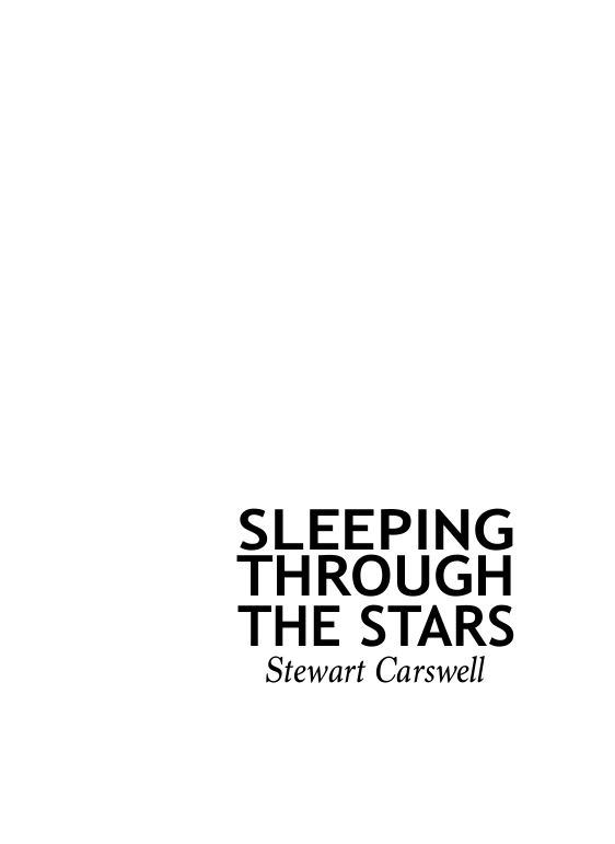 Cover image for Sleeping through the stars